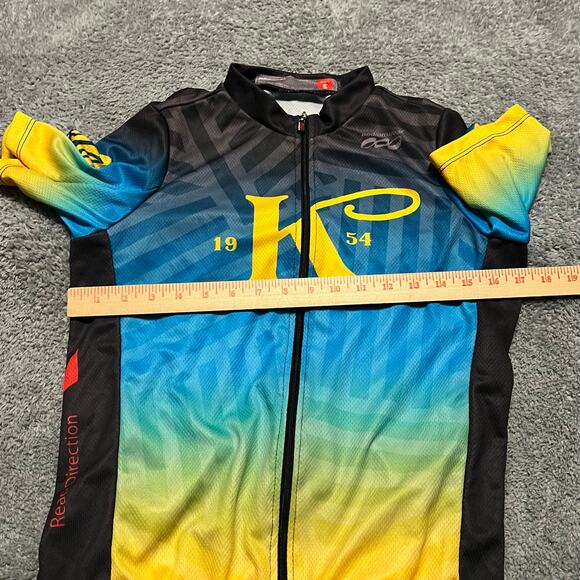 Podiumwear Cycle Jersey Shirt Mens Small Performance Cycling Pocket - Picture 3 of 5